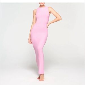 Skim soft lounge sleeveless dress